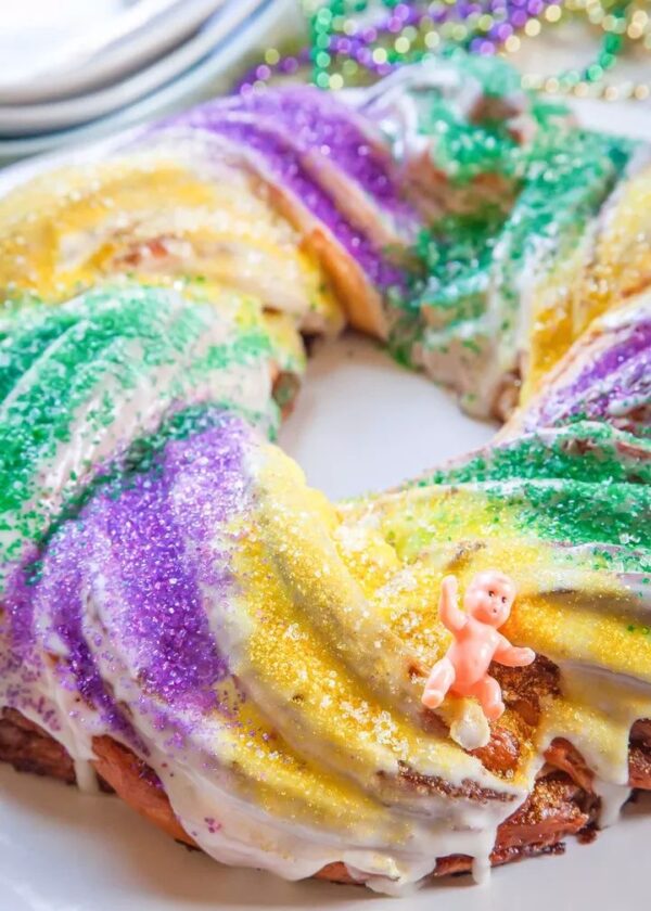 New Orleans King Cake – Authentic Mardi Gras Treat