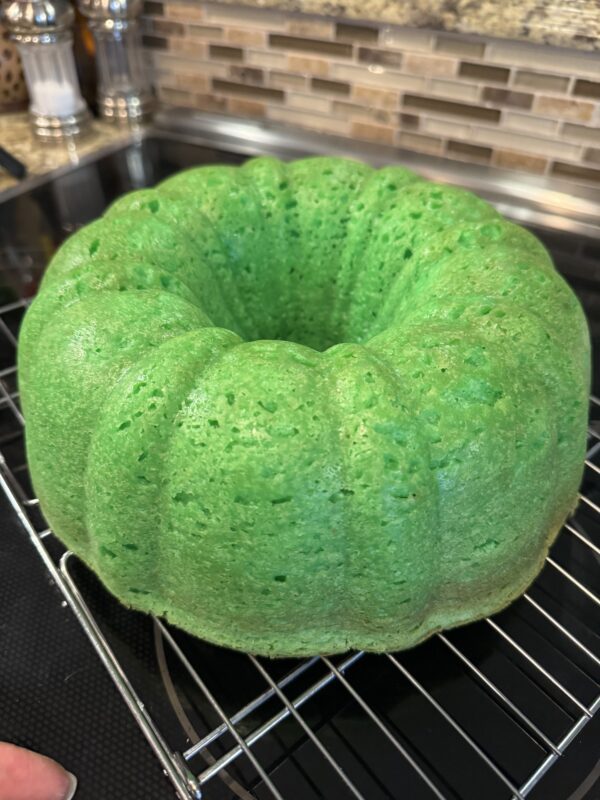 Homemade Key Lime Pound Cake w/ Cream Cheese Frosting
