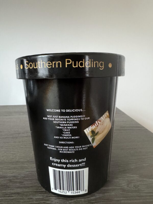 Southern Banana Pudding – 12oz Ready-Made Container