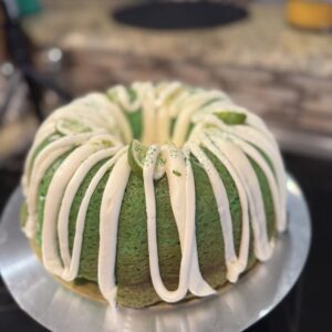 Homemade Key Lime Pound Cake with Cream Cheese Frosting - Limited Time Offer