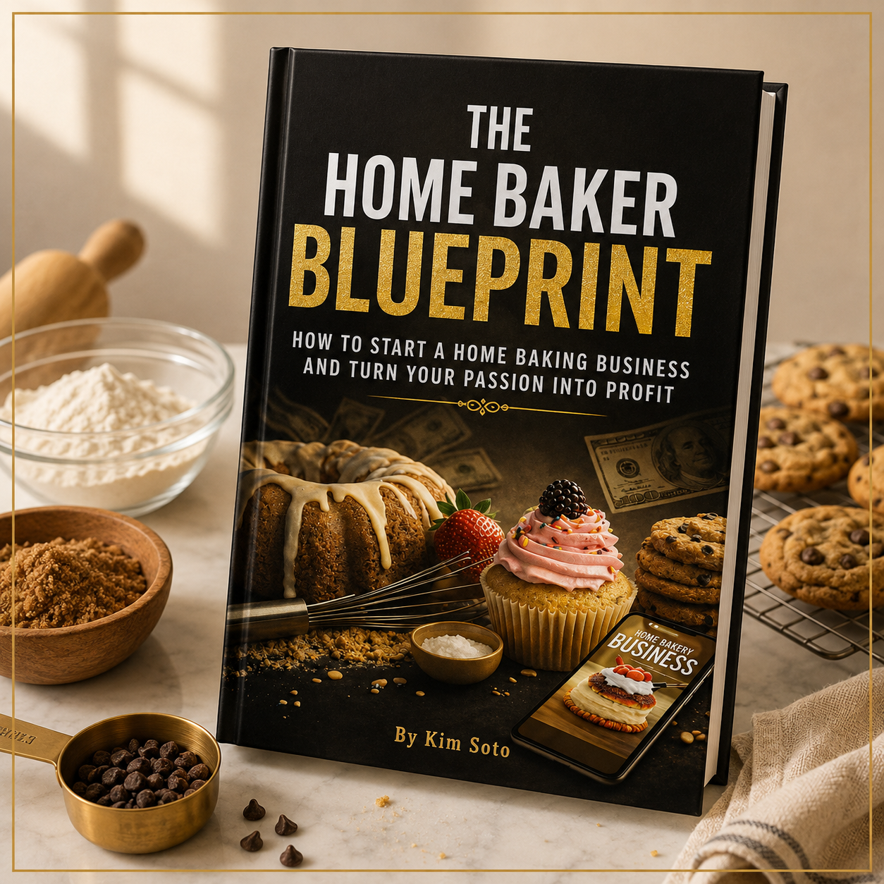 The Home Baker Blueprint Display