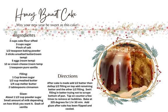 Honey Bun Cake recipe....Enjoy

#recipe #honeybun #cake #baking #holidaybaking #kimthekakequeen #delicious #cake #moist #rich #holidaycake #queenzuri #southerngirl #baking #homemade