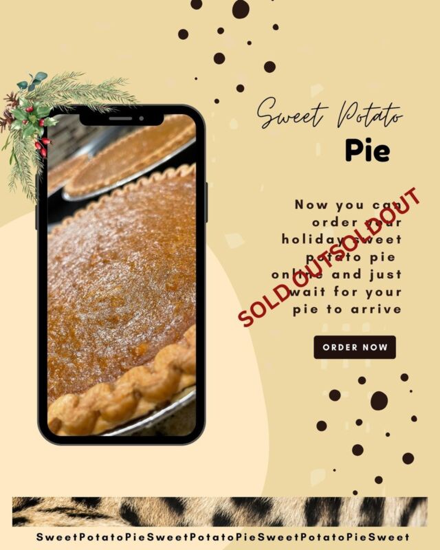 SOLD OUT....You waited too long to place your orders....All order will start to go out Nov 19 starting will mail orders....Thanks again for making this season a great one....

www.queenzuri

#kimthekakequeen #sweetpotato #pies #sweetpotatopies #delicious #goodness #sweet #homemade # yummy #neworleans #houston #southerndessert #holiday #thanksgiving #holidaydesserts #holidaypies #holidayseason #turkeyday #thebest